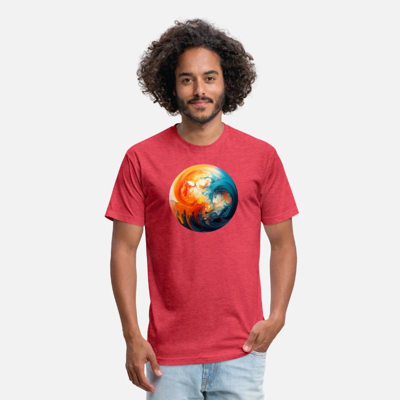 Colorful Sphere of Paint