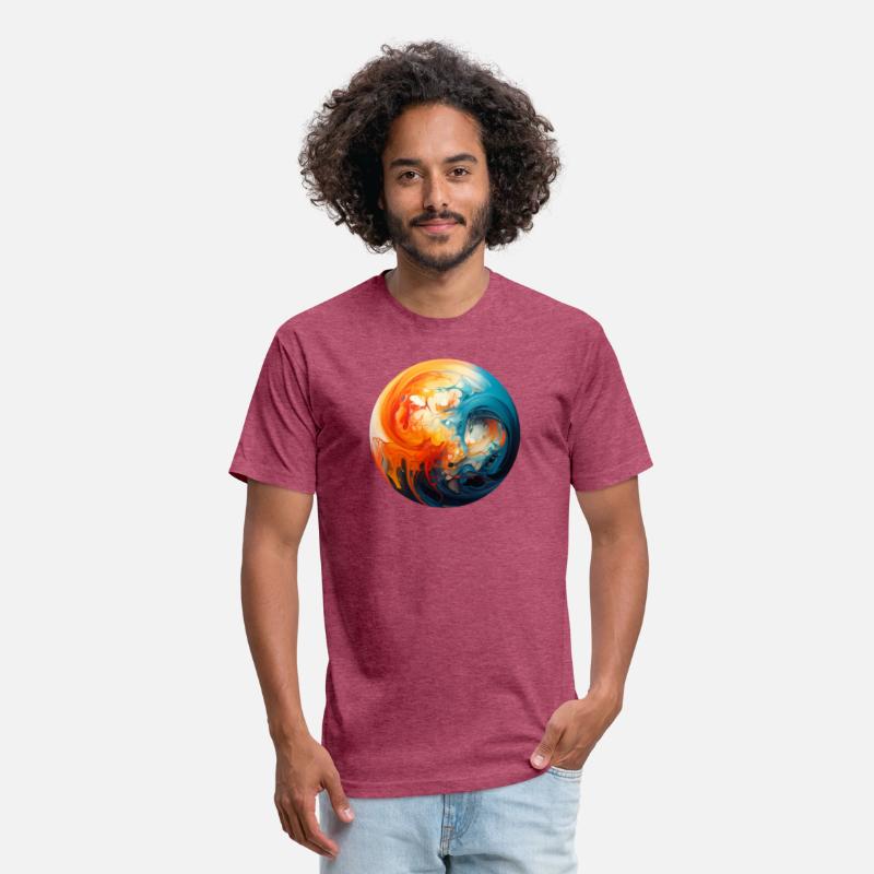 Colorful Sphere of Paint