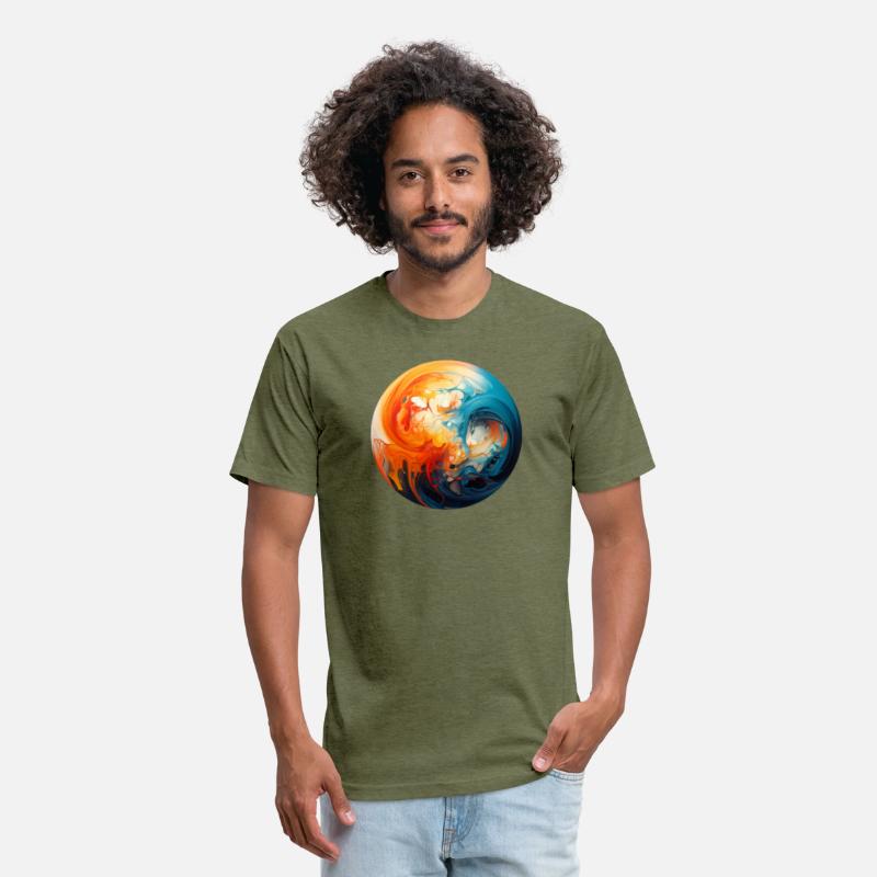 Colorful Sphere of Paint