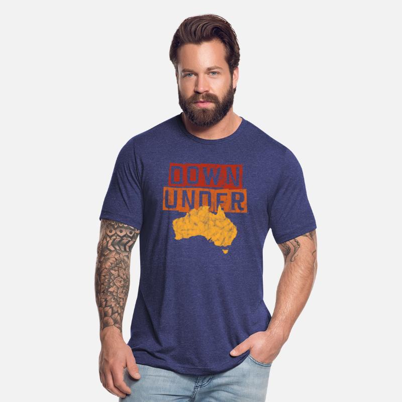 Continent Down Under Retro Australia Outback