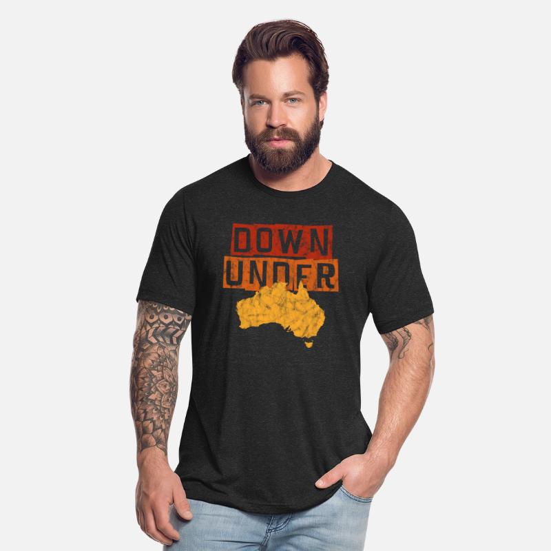 Continent Down Under Retro Australia Outback
