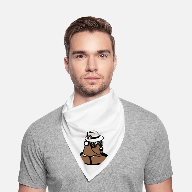 Cool Bear DJ Grizzly Hat Headphone Music Party Fun