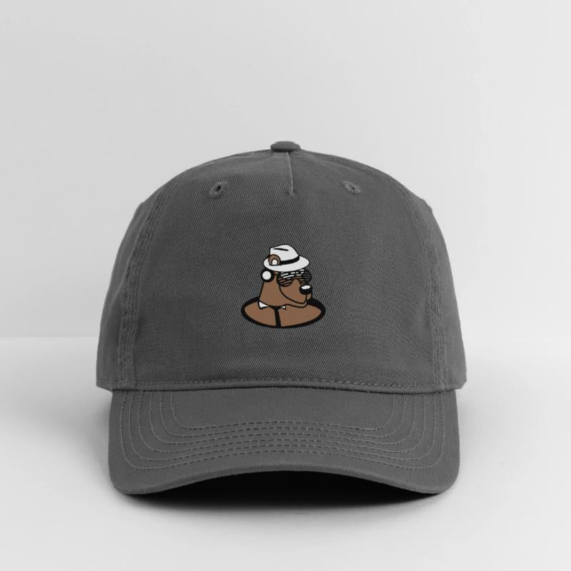 Cool Bear DJ Grizzly Hat Headphone Music Party Fun