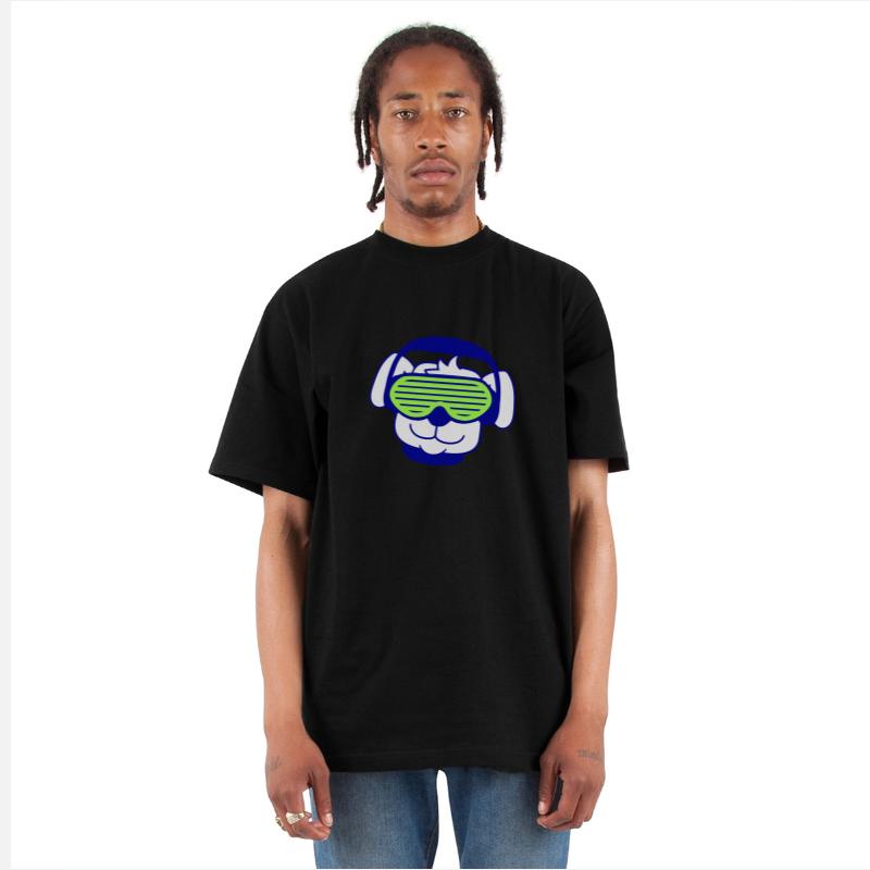 Cool DJ Cute Comic Dog Animal Pet Sunglasses Music