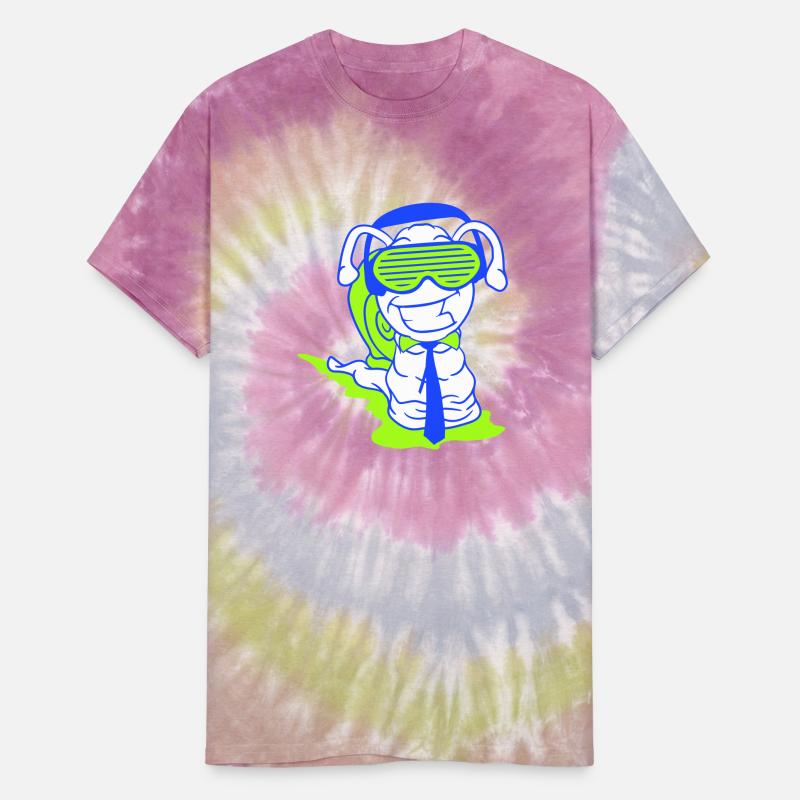 Cool DJ Snail Tie Grinning Smiling Music Party Fun