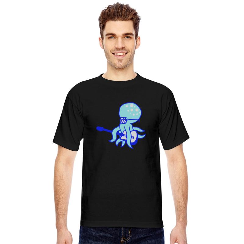 Cool Octopus Kraken Squid Plays Guitar Guitarist