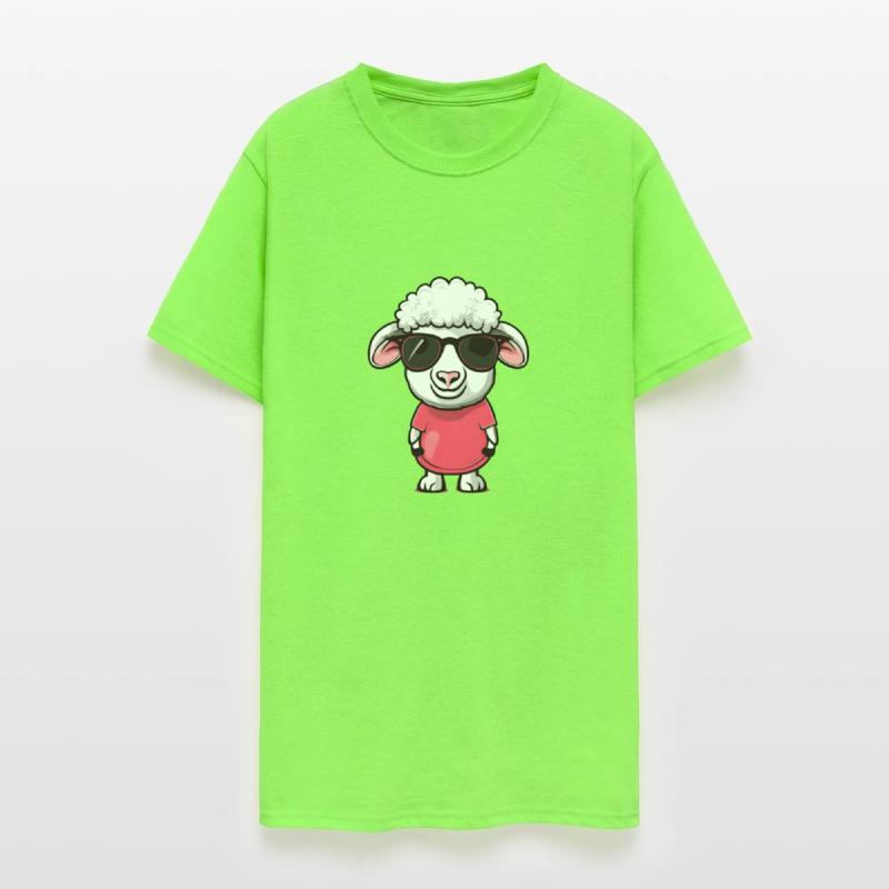 Cool Sheep in Glasses