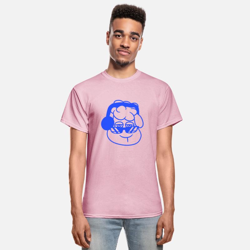 Cool Tired DJ Sheep Face Head Music Club Party Fun