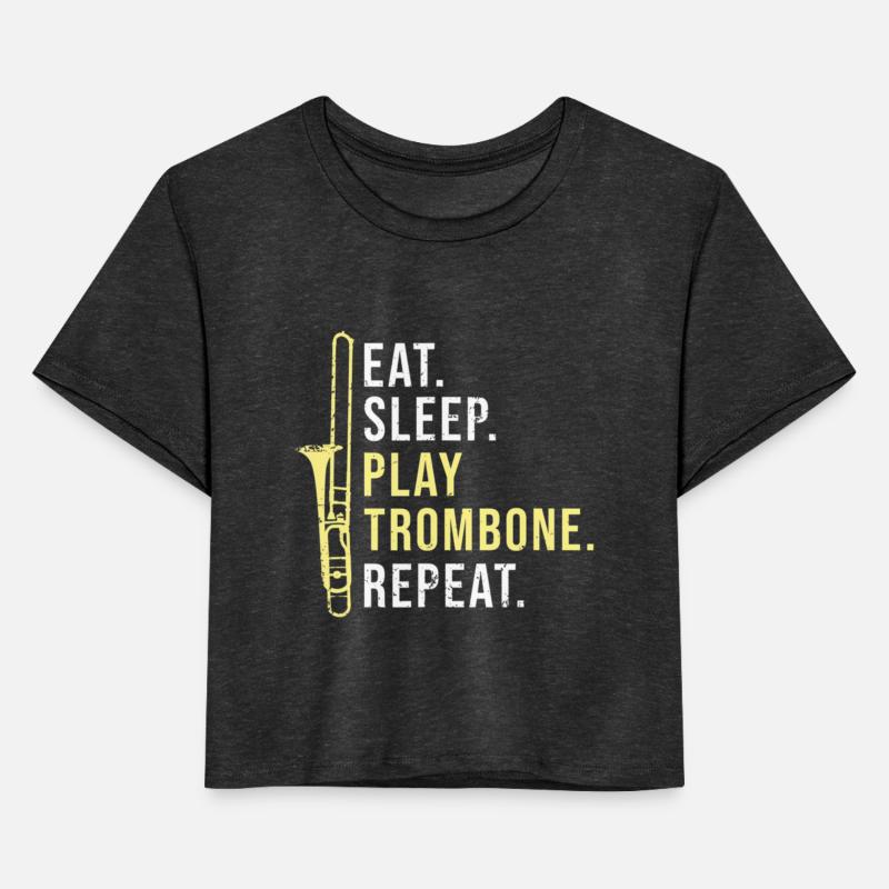 Cool Trombone Artilhouette a Brass Lover