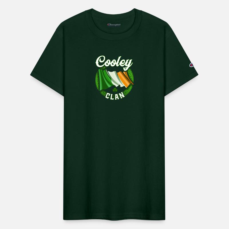 Cooley Surname Irish Last Name Ireland Flag