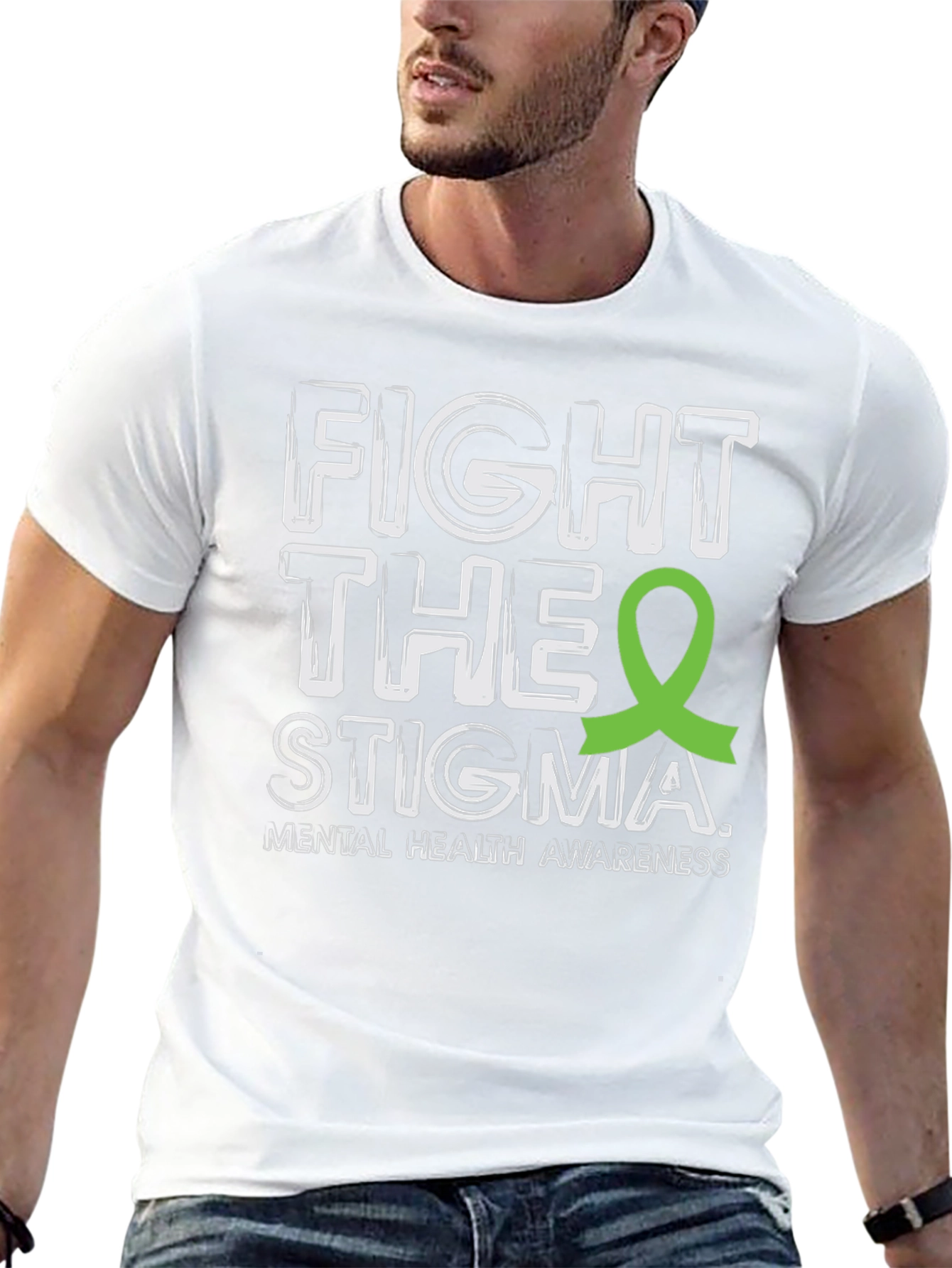 Fight The Stigma Mental Health Awareness Tee