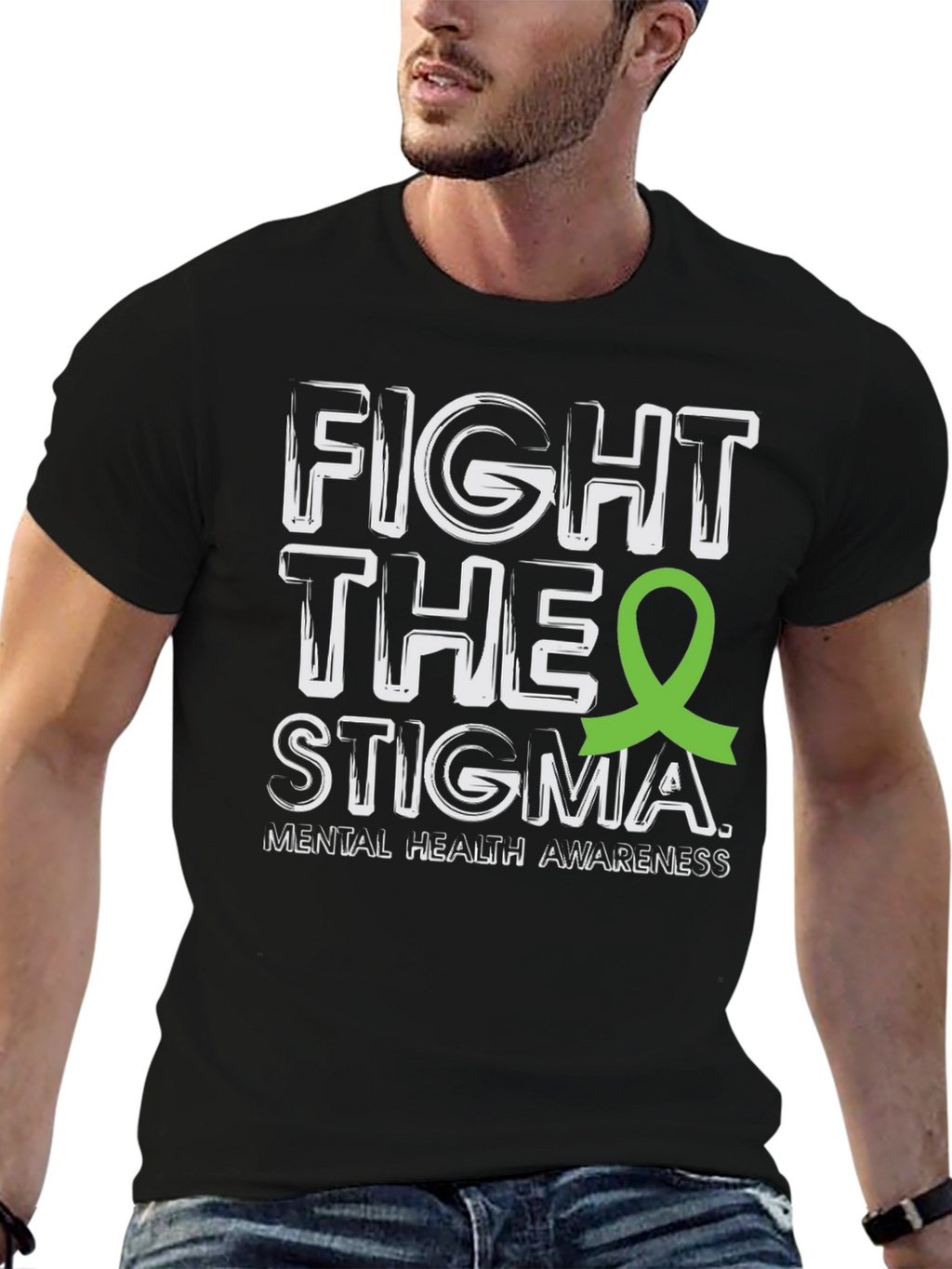 Fight The Stigma Mental Health Awareness Tee