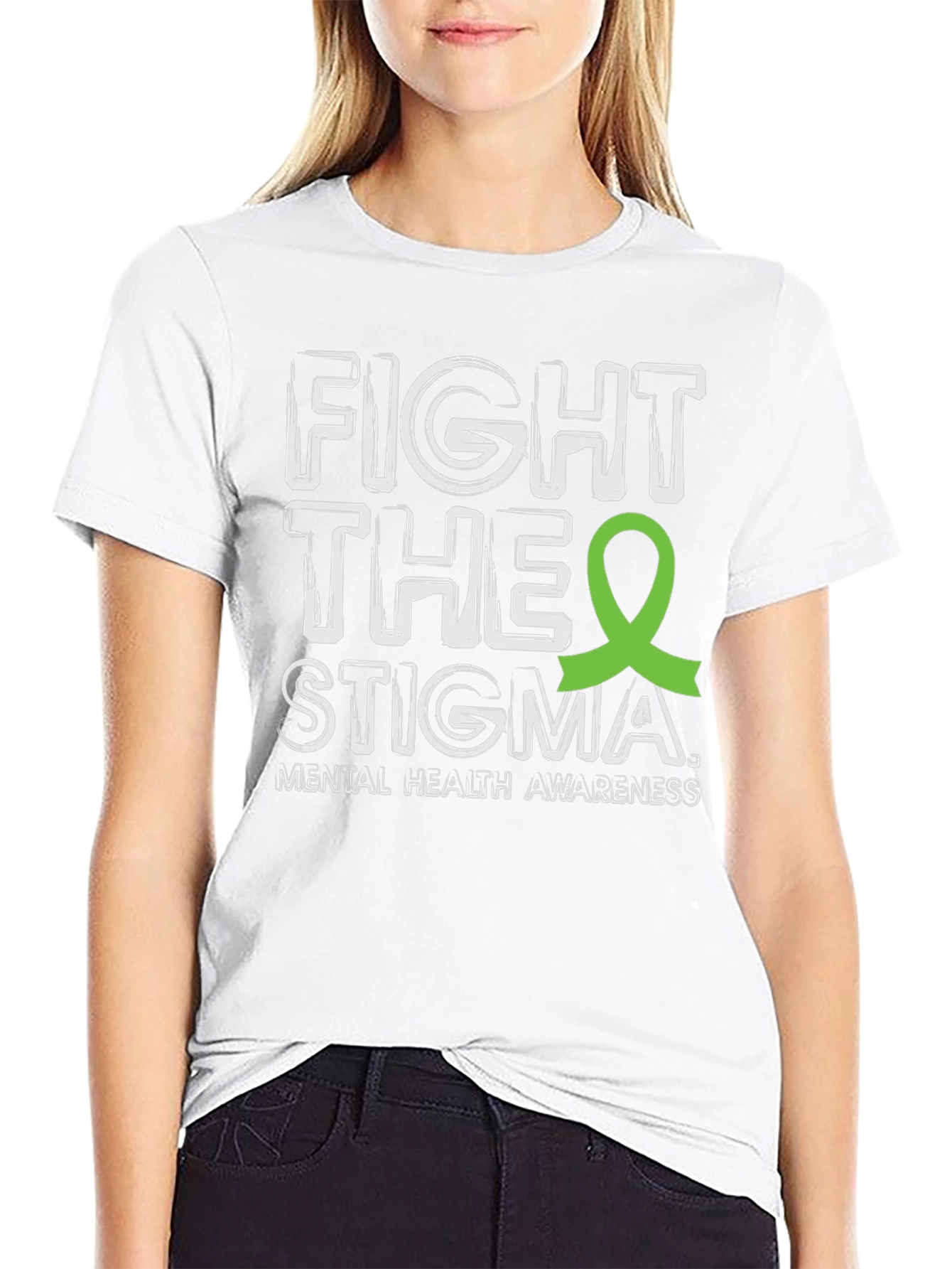Fight The Stigma Mental Health Awareness Tee