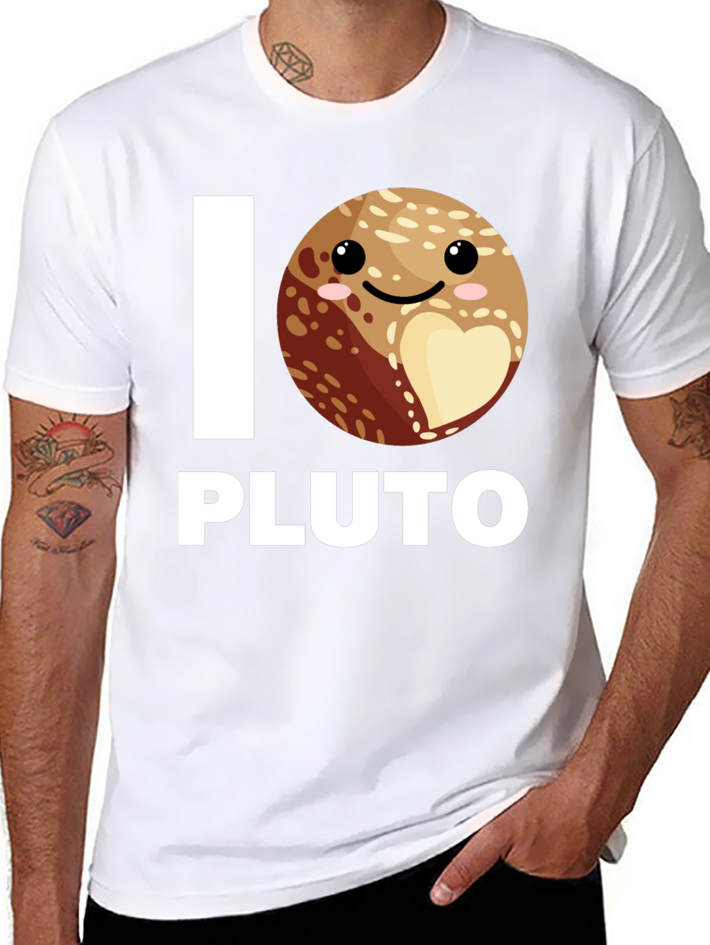 I Heart Pluto Graphic Tee