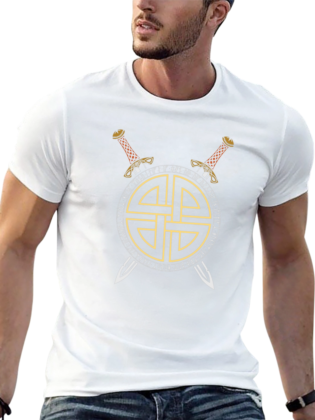Viking Shield Swords T-Shirt