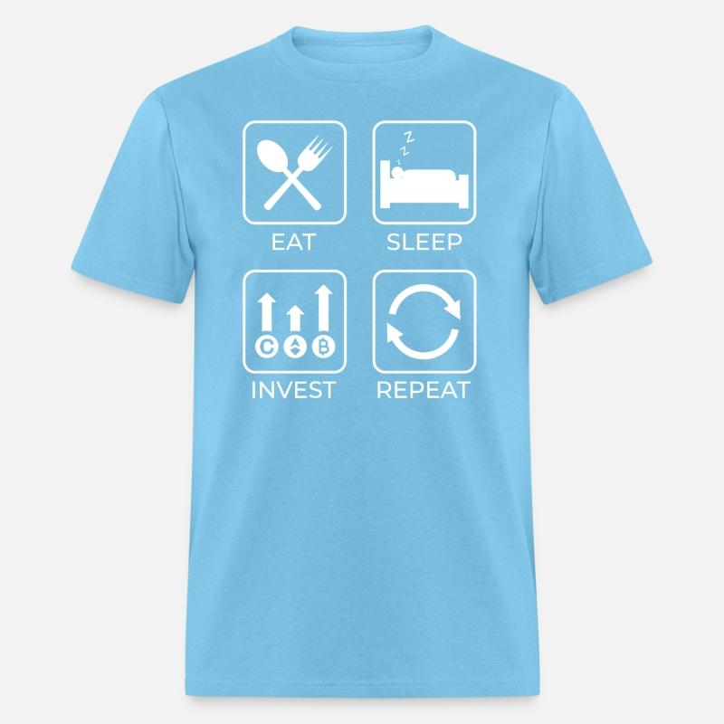Cryptocurrency Eat Sleep Invest Repeat