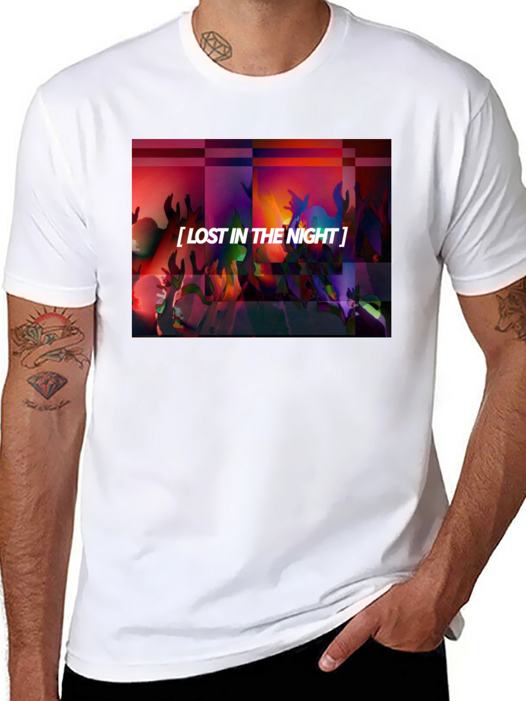 Lost in the Night Graphic T-Shirt