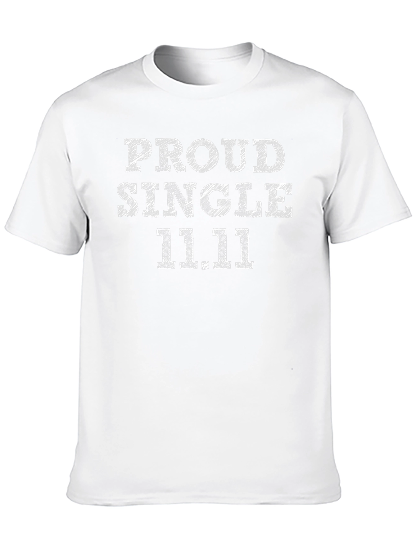 Proud Single 11.11 T-Shirt Black