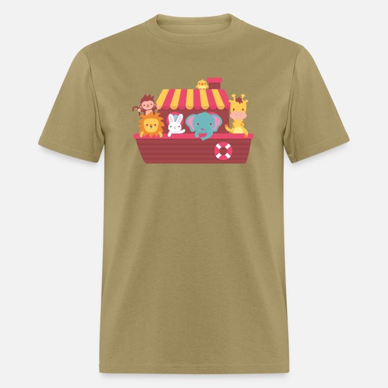 Cute Animals Noah Ark Boat