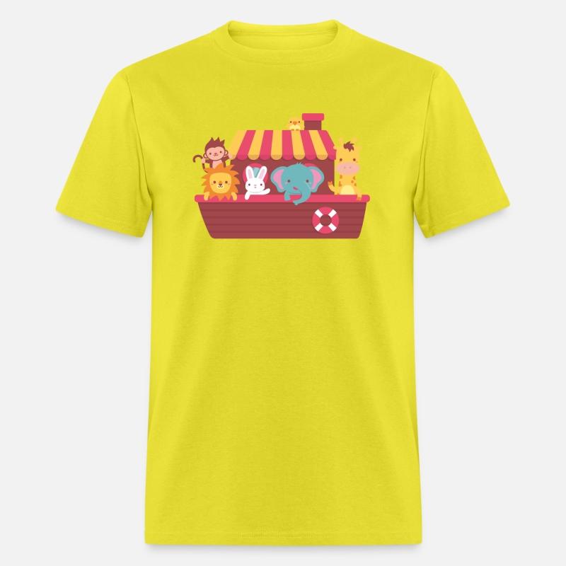 Cute Animals Noah Ark Boat