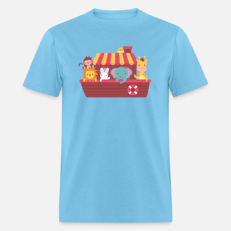 Cute Animals Noah Ark Boat