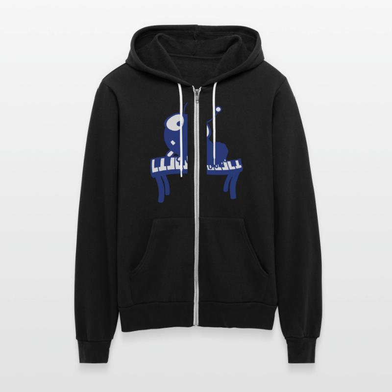 Cute Caterpillar Plays Keyboard Piano Keys Animal