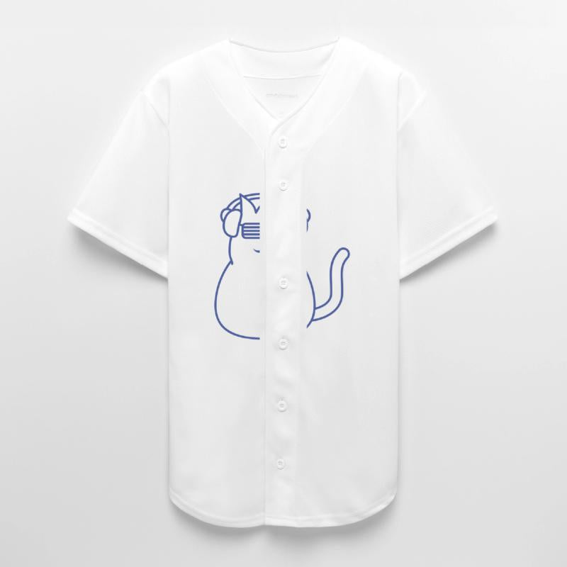 Cute Fat Cat Pet Kitten Animal Listen Party Music