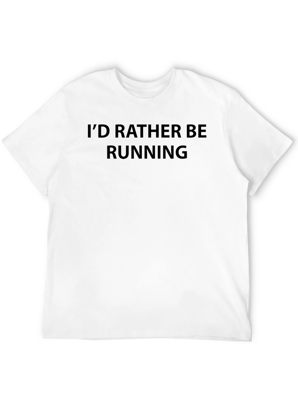 Id Rather Be Running - Mens Graphic T-Shirt
