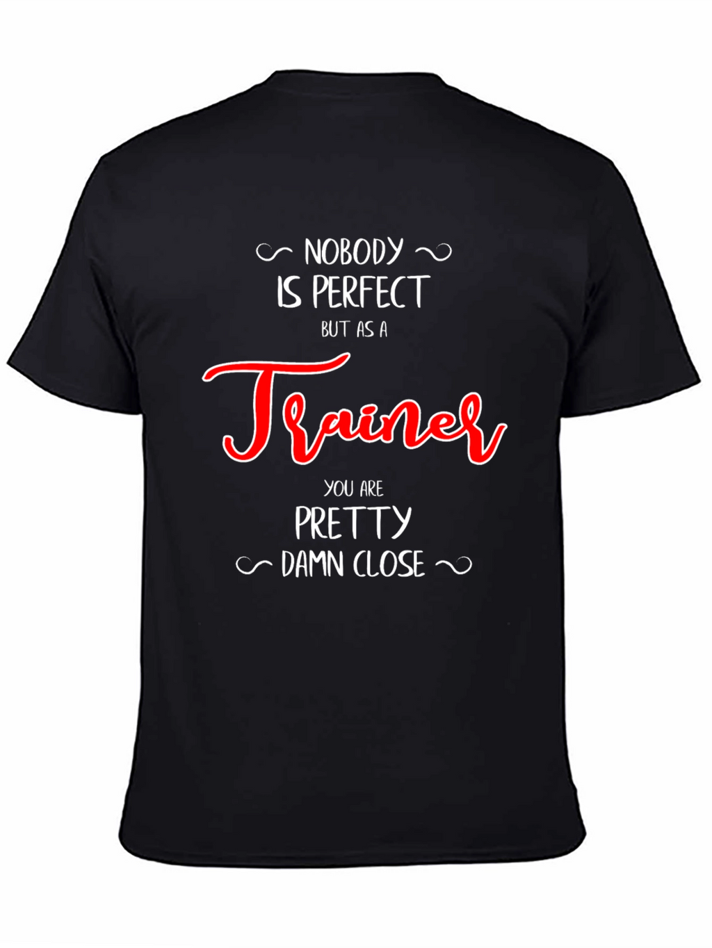 Trainer T-Shirt - Nobody is Perfect