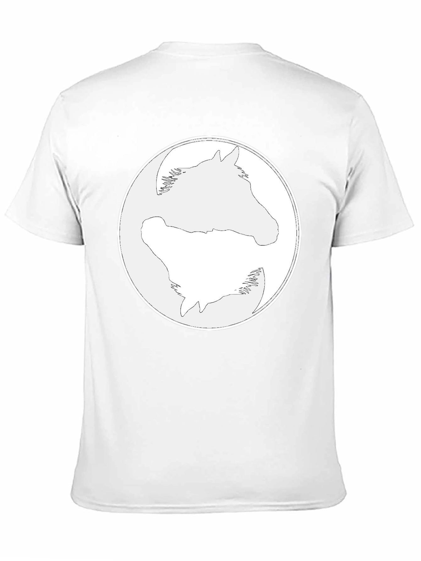 Yin Yang Horse Graphic Tee