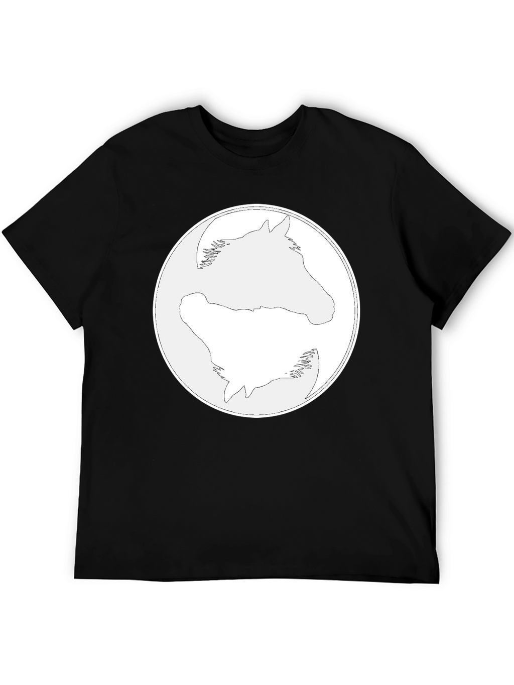 Yin Yang Horse Graphic Tee