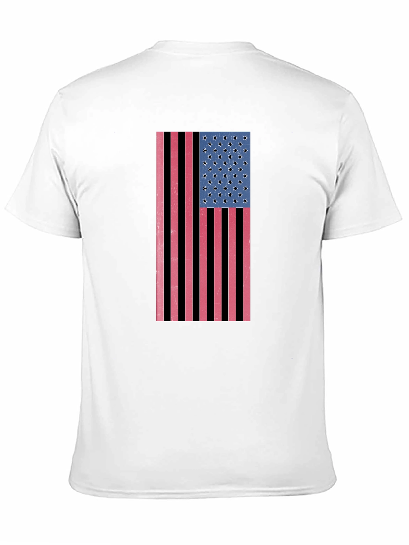 American Flag Graphic Tee - Patriotic Style