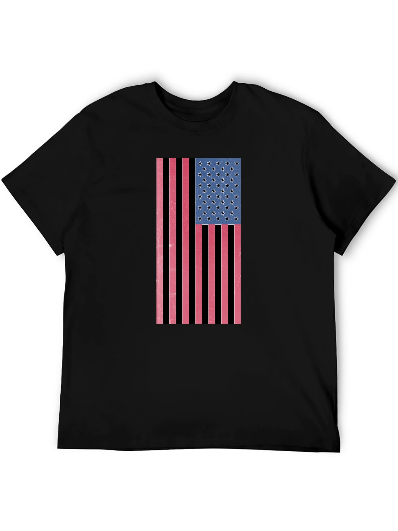 American Flag Graphic Tee - Patriotic Style