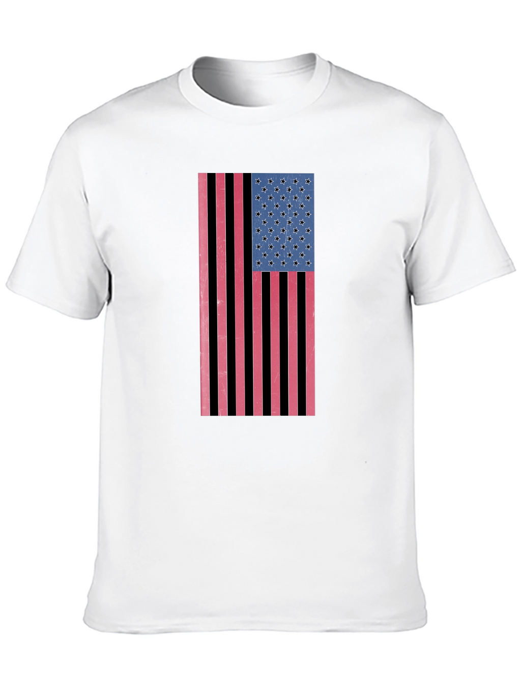 American Flag Graphic Tee - Patriotic Style