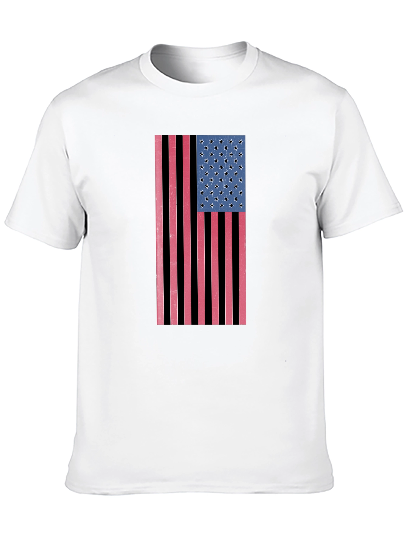 American Flag Graphic Tee - Patriotic Style
