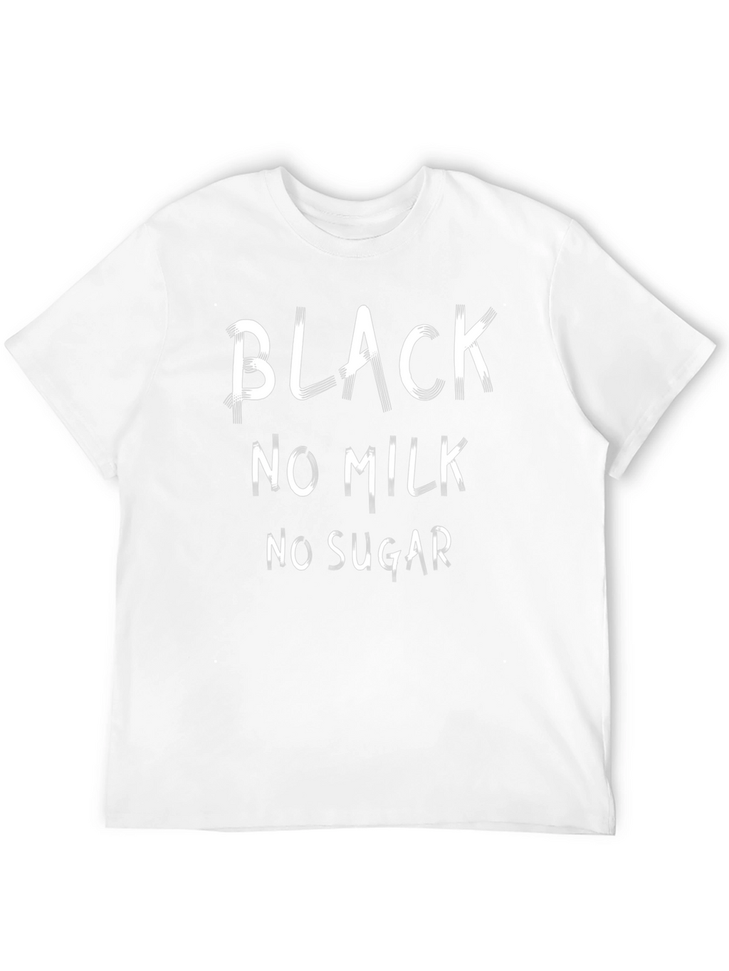 Black No Milk No Sugar Graphic Tee