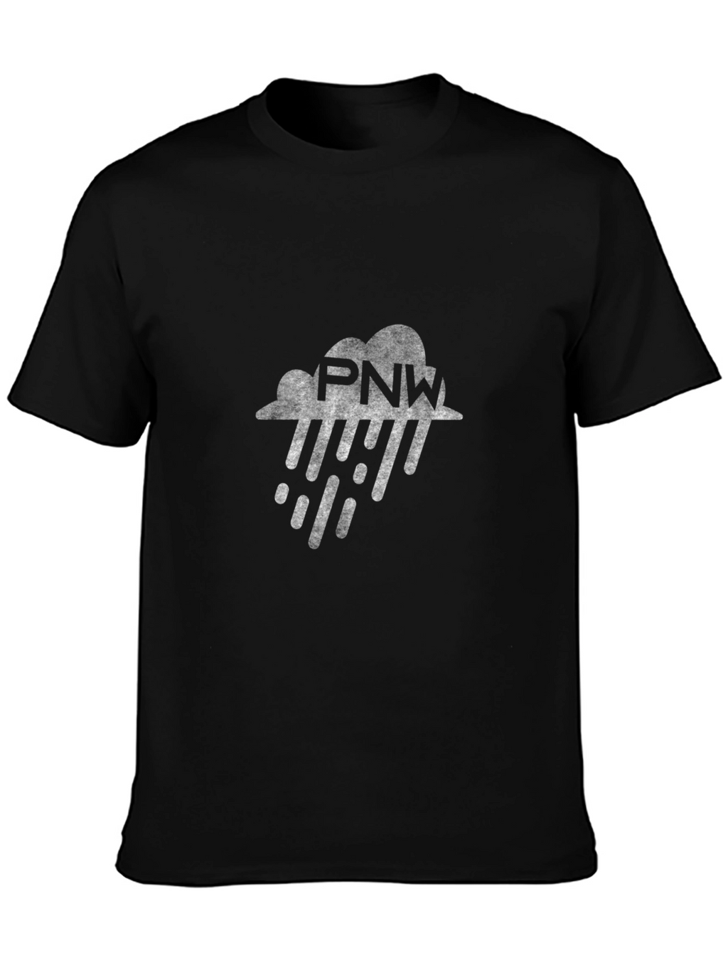 PNW Rain Cloud Black T-Shirt