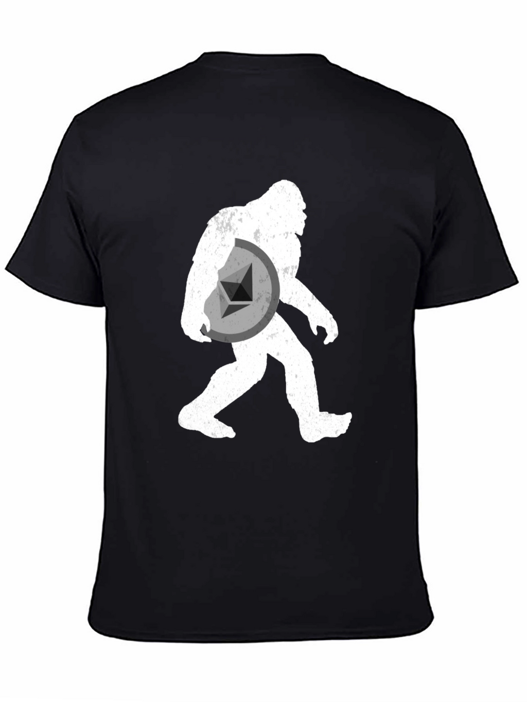 Sasquatch Ethereum Crypto T-Shirt - Black