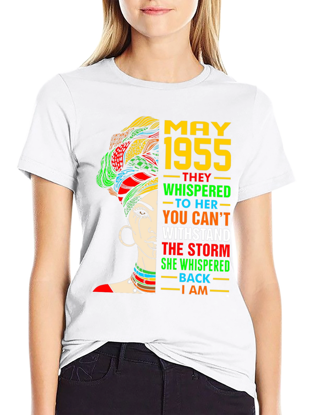 May 1955 Black Woman T-Shirt