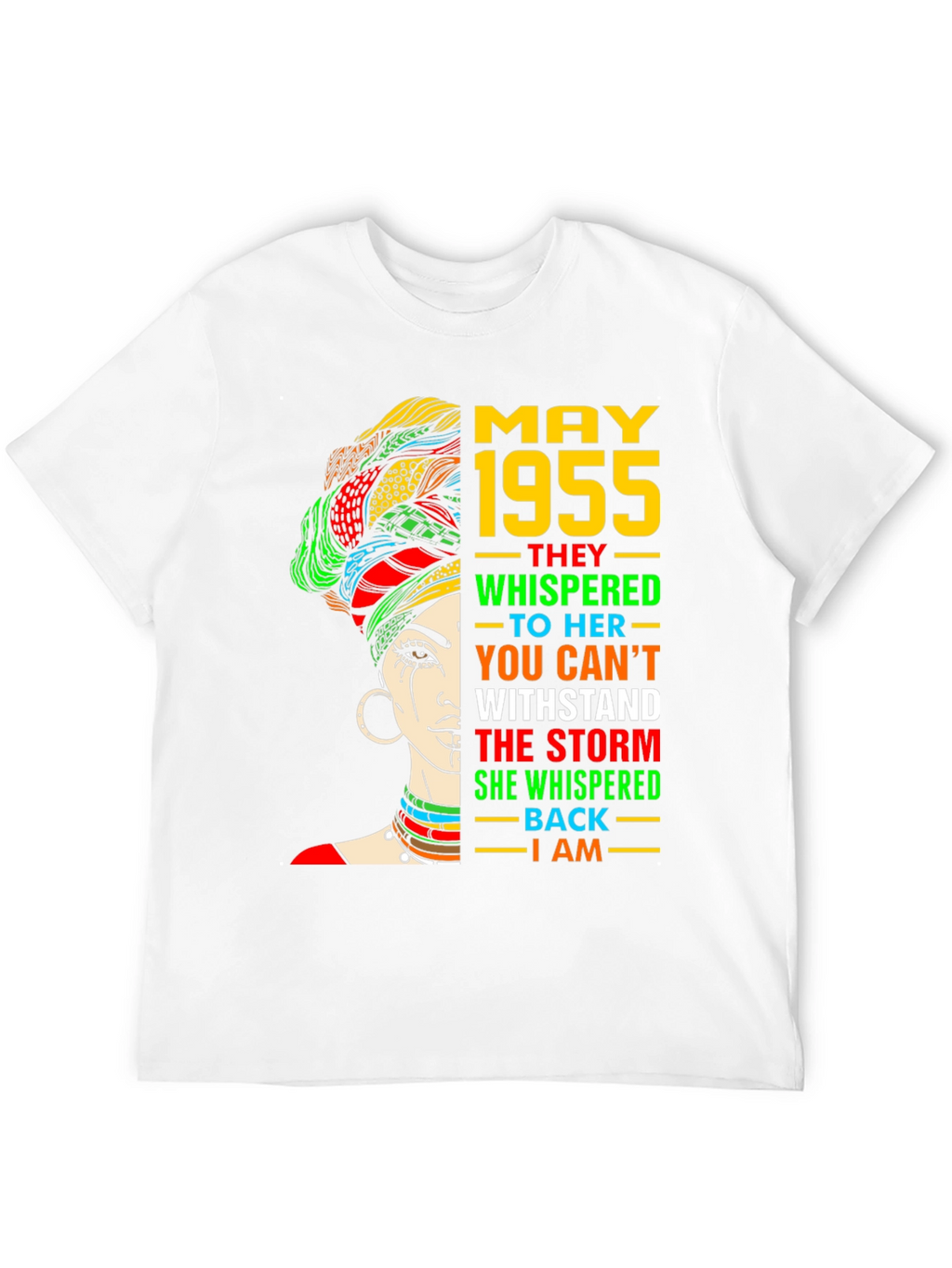 May 1955 Black Woman T-Shirt