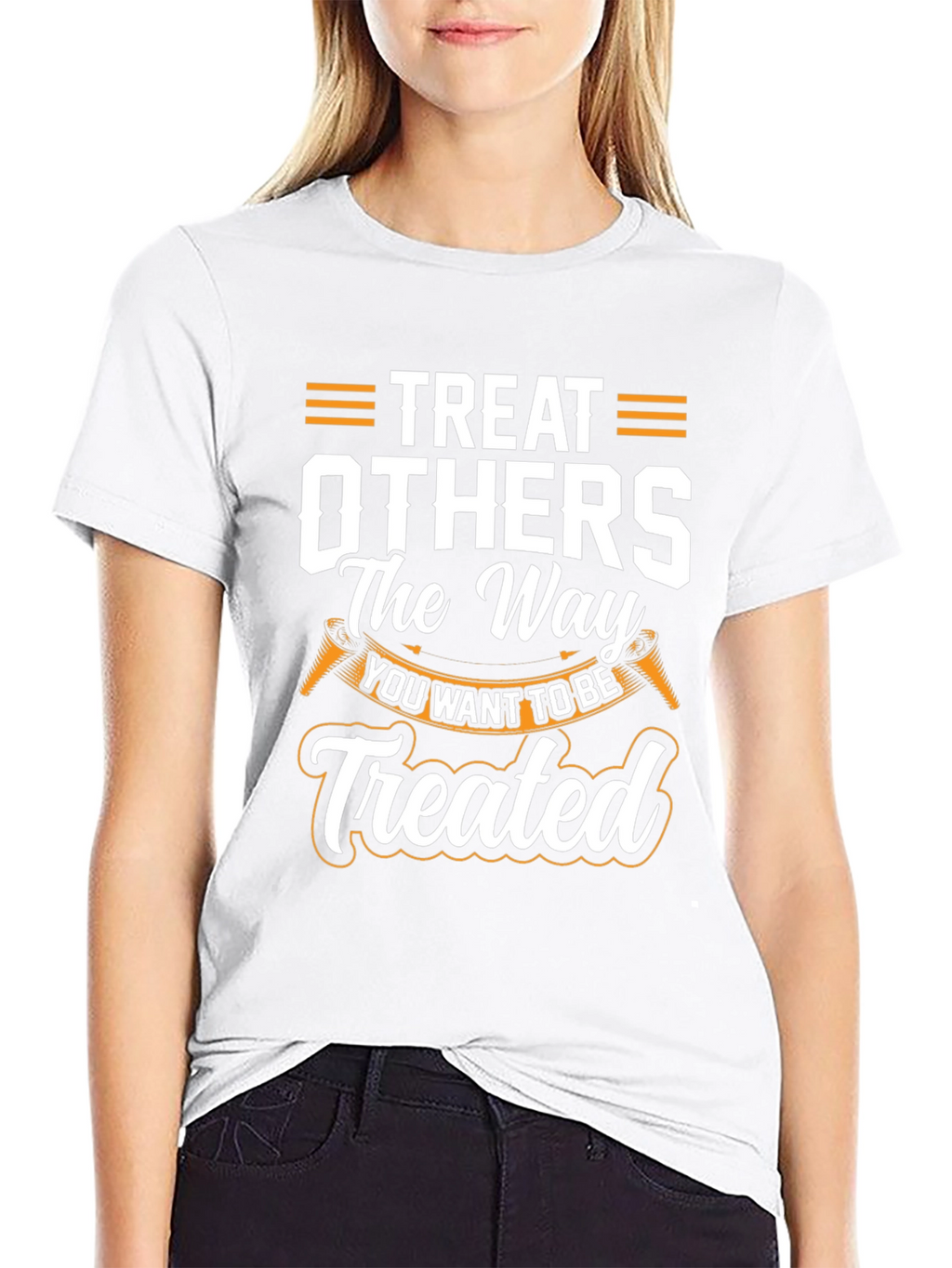 Treat Others Graphic Tee - Golden Rule Black T-Shirt