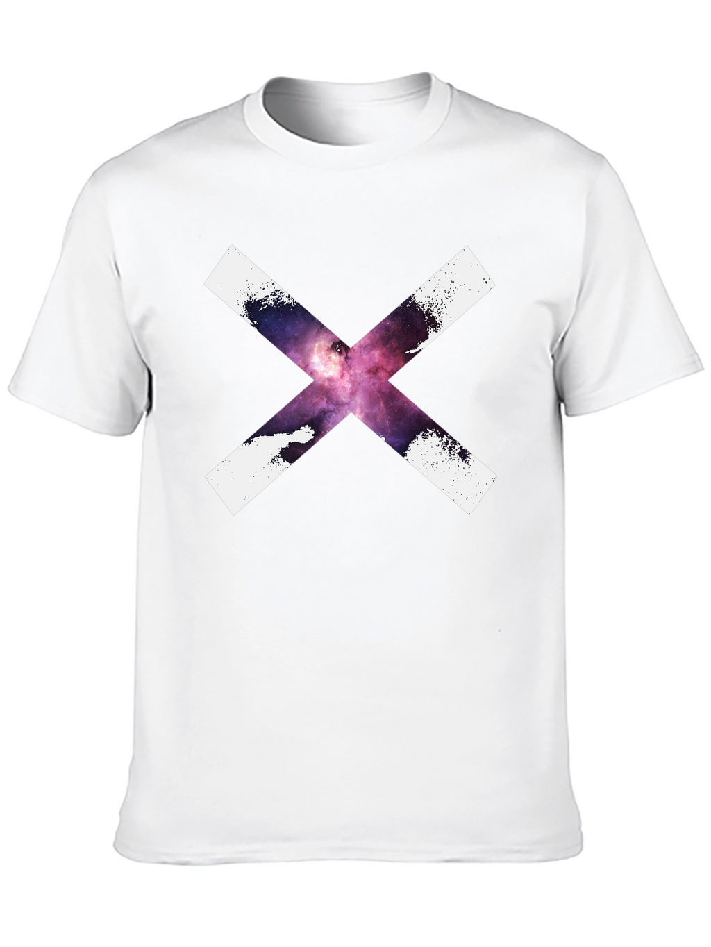 Galaxy X Graphic Tee - Cool Black T-Shirt