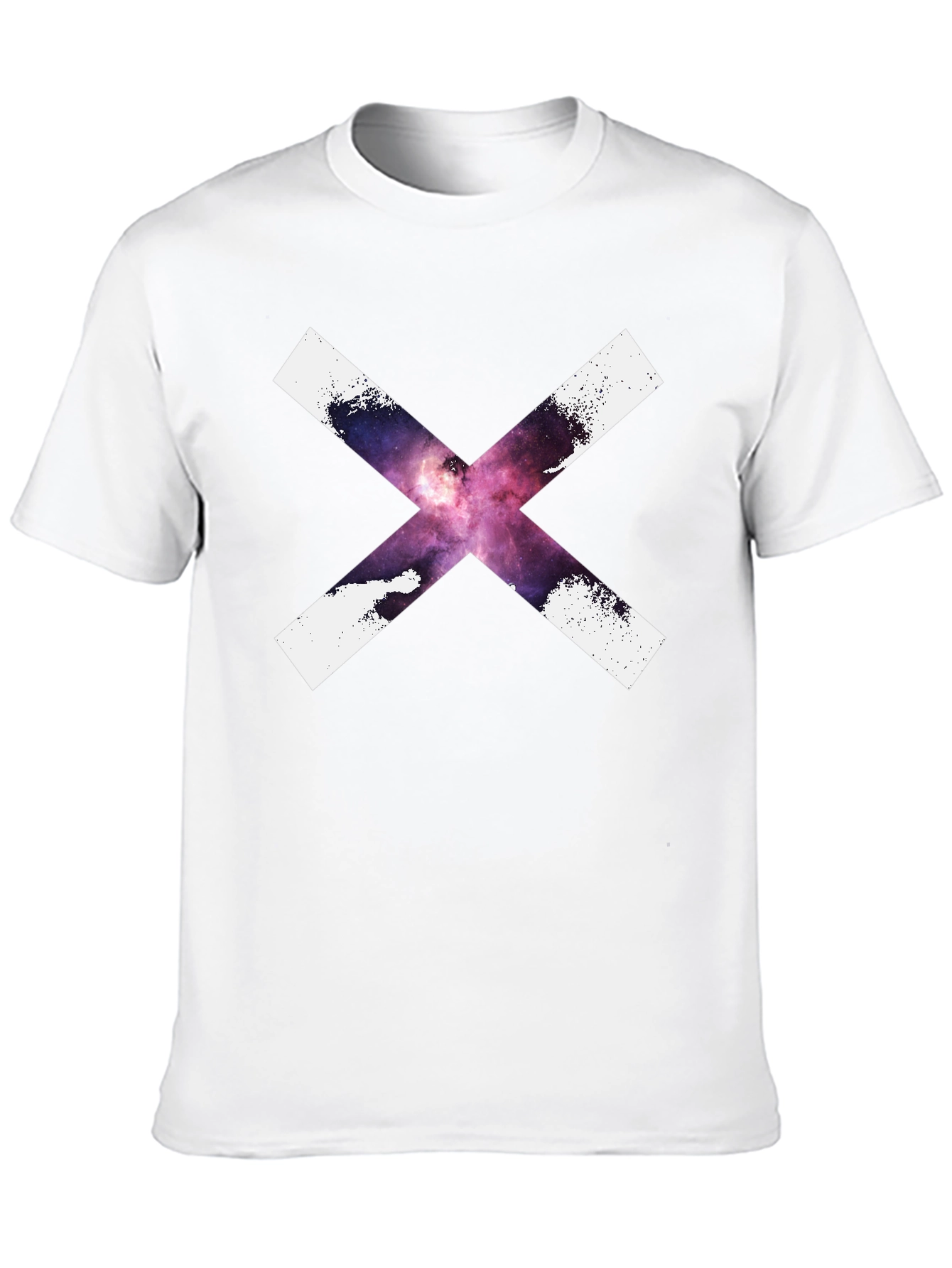 Galaxy X Graphic Tee - Cool Black T-Shirt
