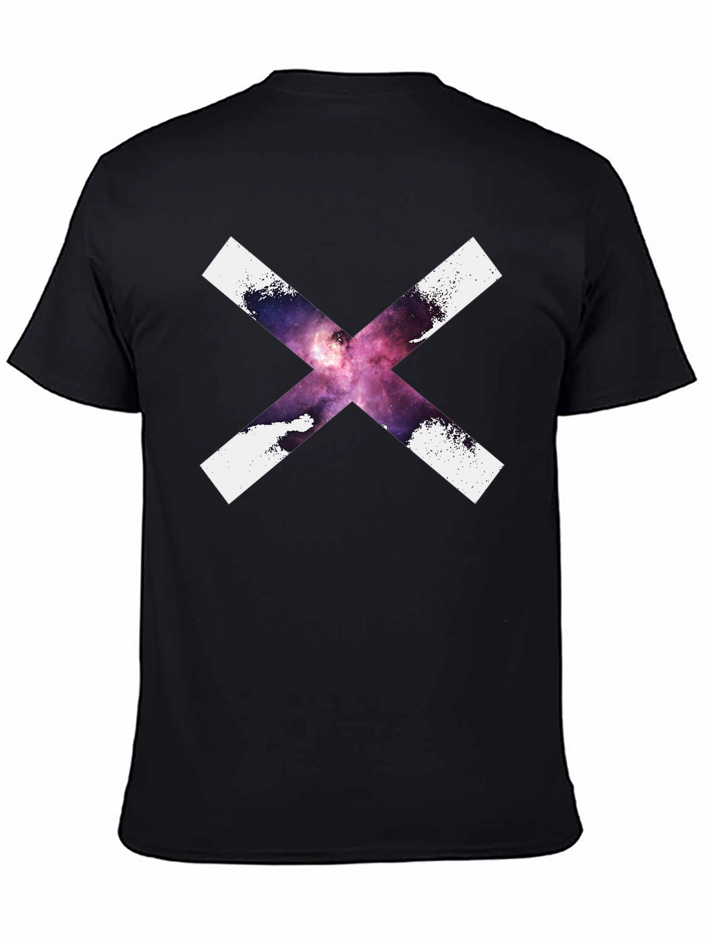 Galaxy X Graphic Tee - Cool Black T-Shirt