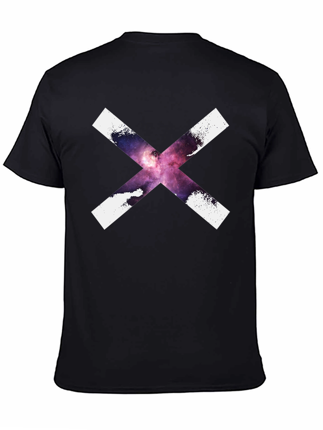 Galaxy X Graphic Tee - Cool Black T-Shirt
