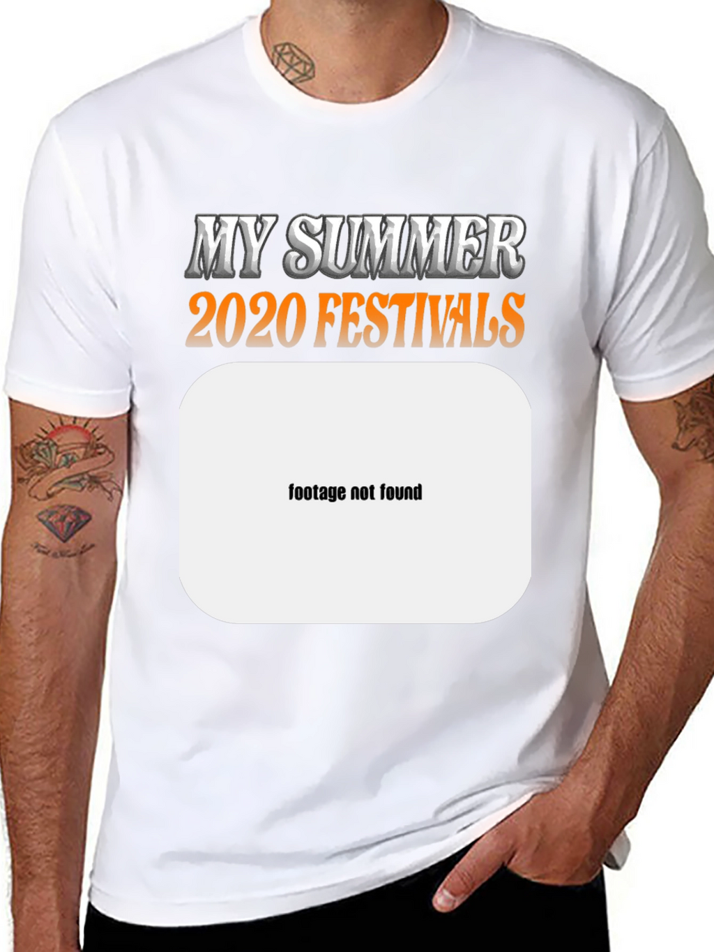 My Summer 2020 Festivals Graphic Tee