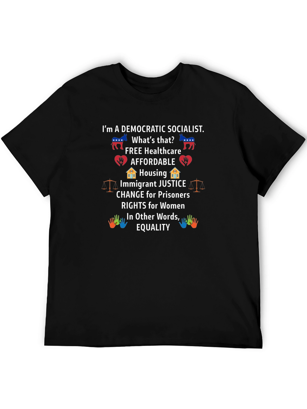 Democratic Socialist Graphic T-Shirt