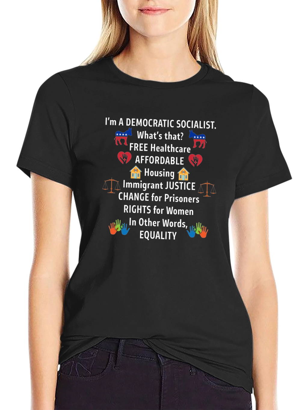 Democratic Socialist Graphic T-Shirt