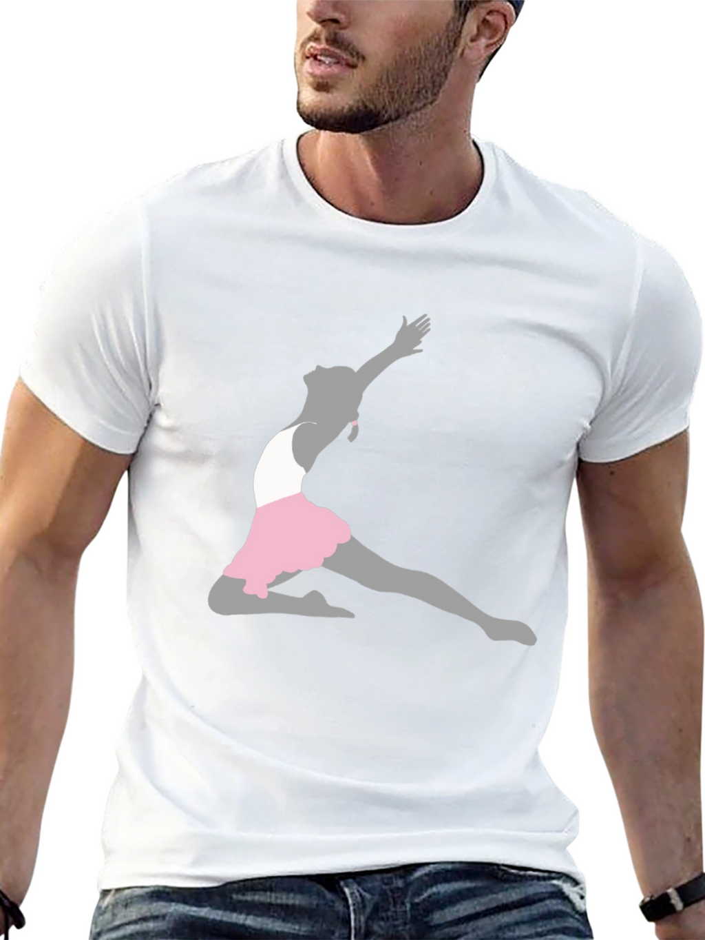 Ballerina Graphic Tee - Classic Black T-Shirt