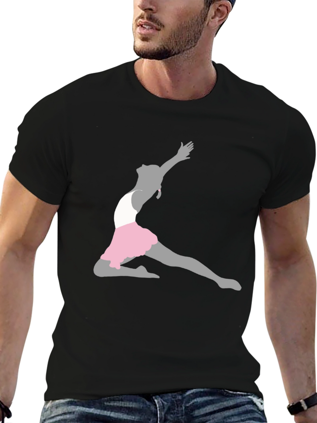 Ballerina Graphic Tee - Classic Black T-Shirt